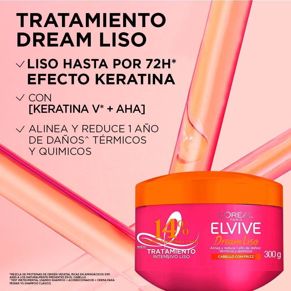 Mascarilla Capilar Elvive Dream Liso